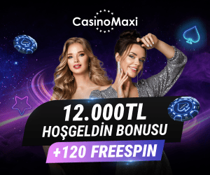 CasinoMaxi hoşgeldin bonusu